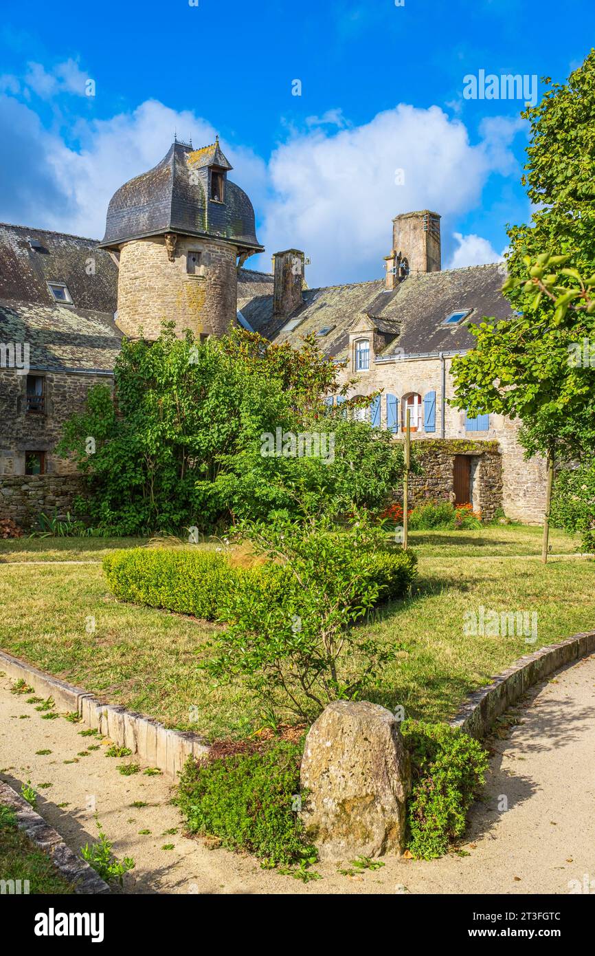 France, Morbihan, Questembert, 15th century Belmont hotel Stock Photo