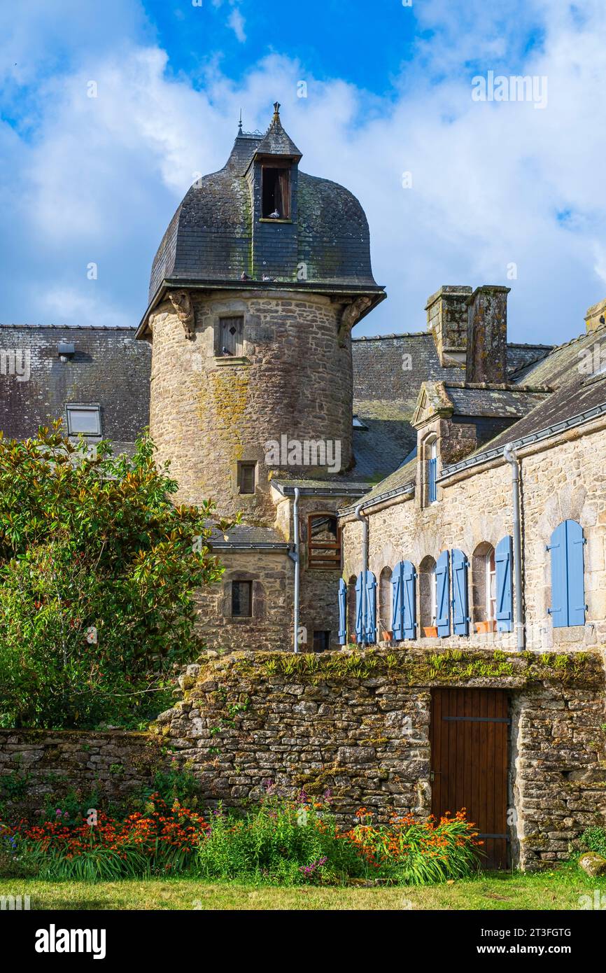 France, Morbihan, Questembert, 15th century Belmont hotel Stock Photo