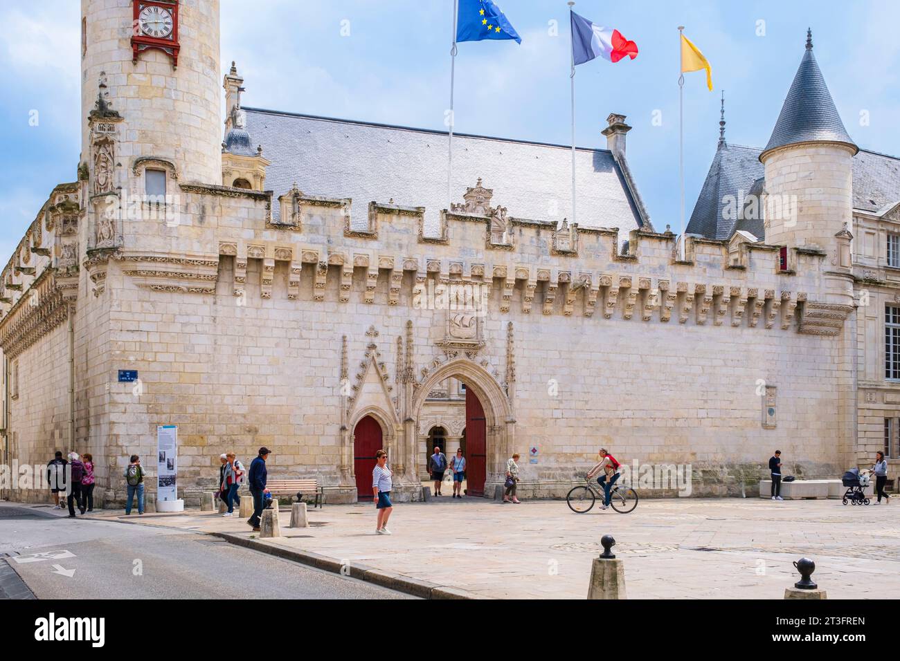France, Charente Maritime, La Rochelle, town hall Stock Photo Alamy