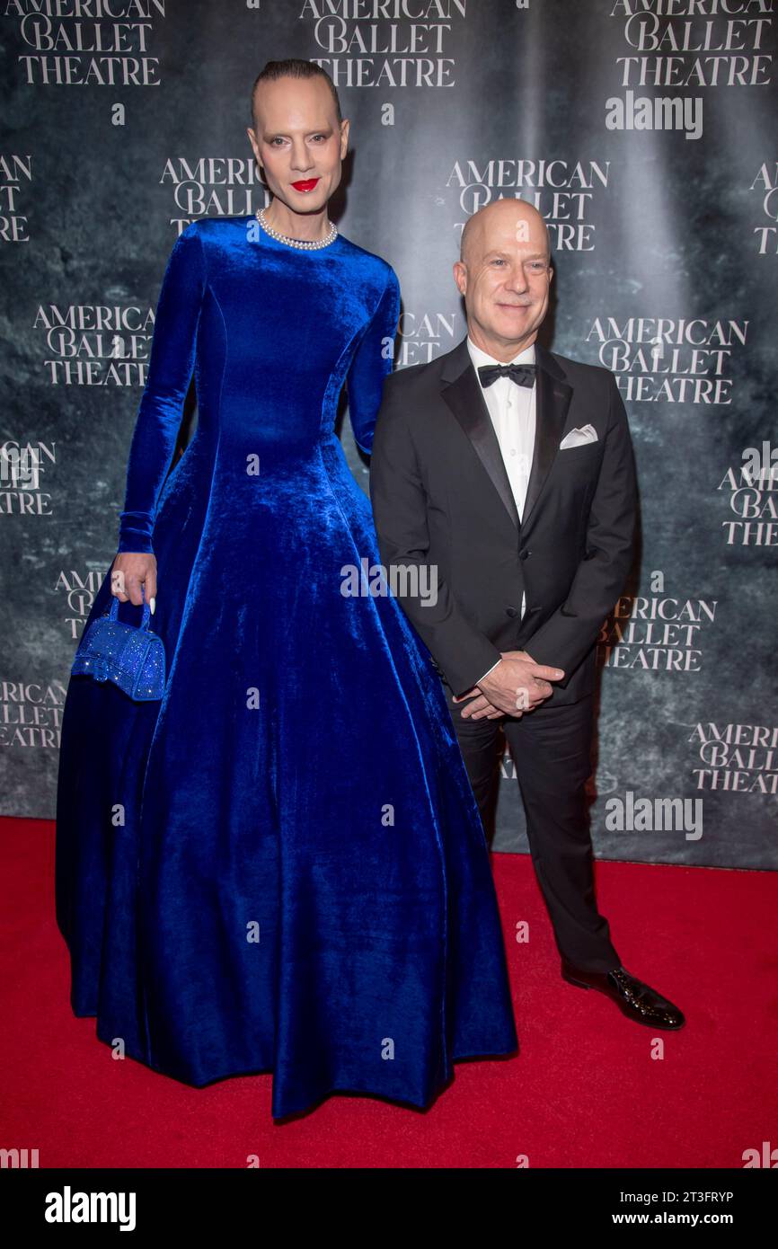 New York, United States. 24th Oct, 2023. Jordan Roth and Richie Jackson ...