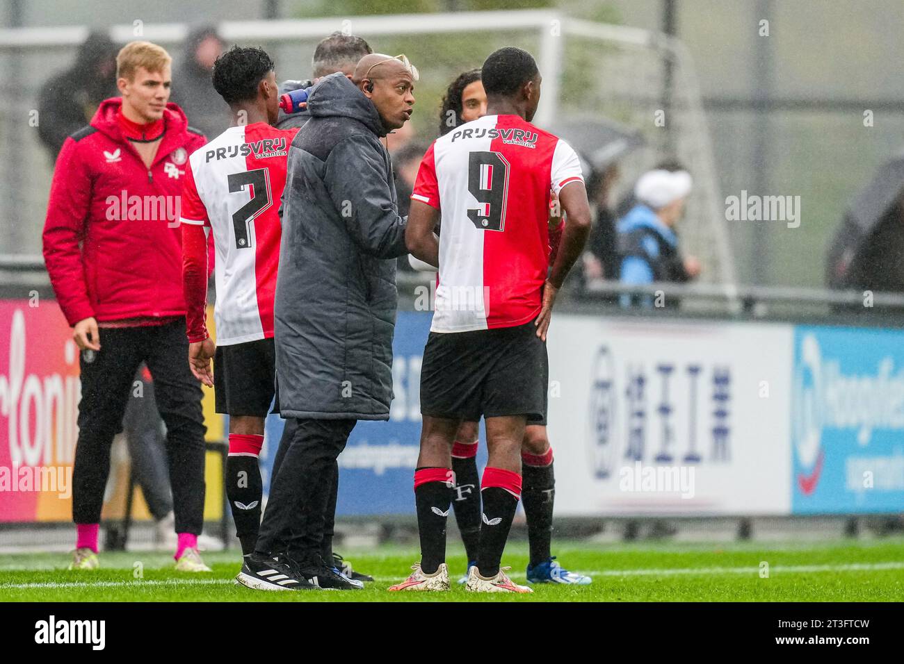 Feyenoord o19 assistent trainer brian pinas hi-res stock 