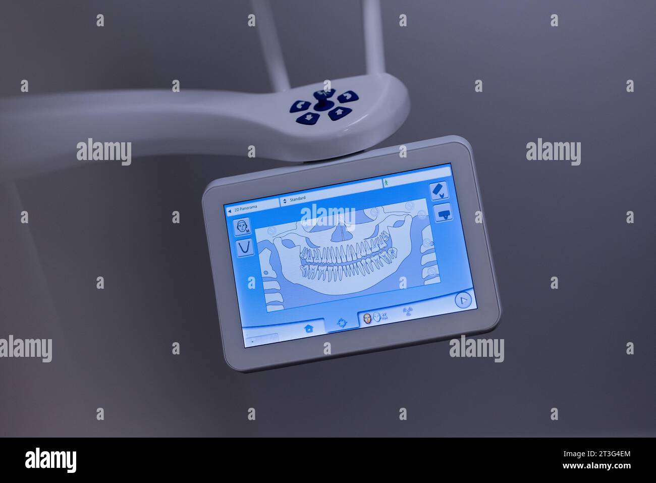 23 October 2023, North RhineWestphalia, Mönchengladbach View of the Xray room in Dr. Kranz's