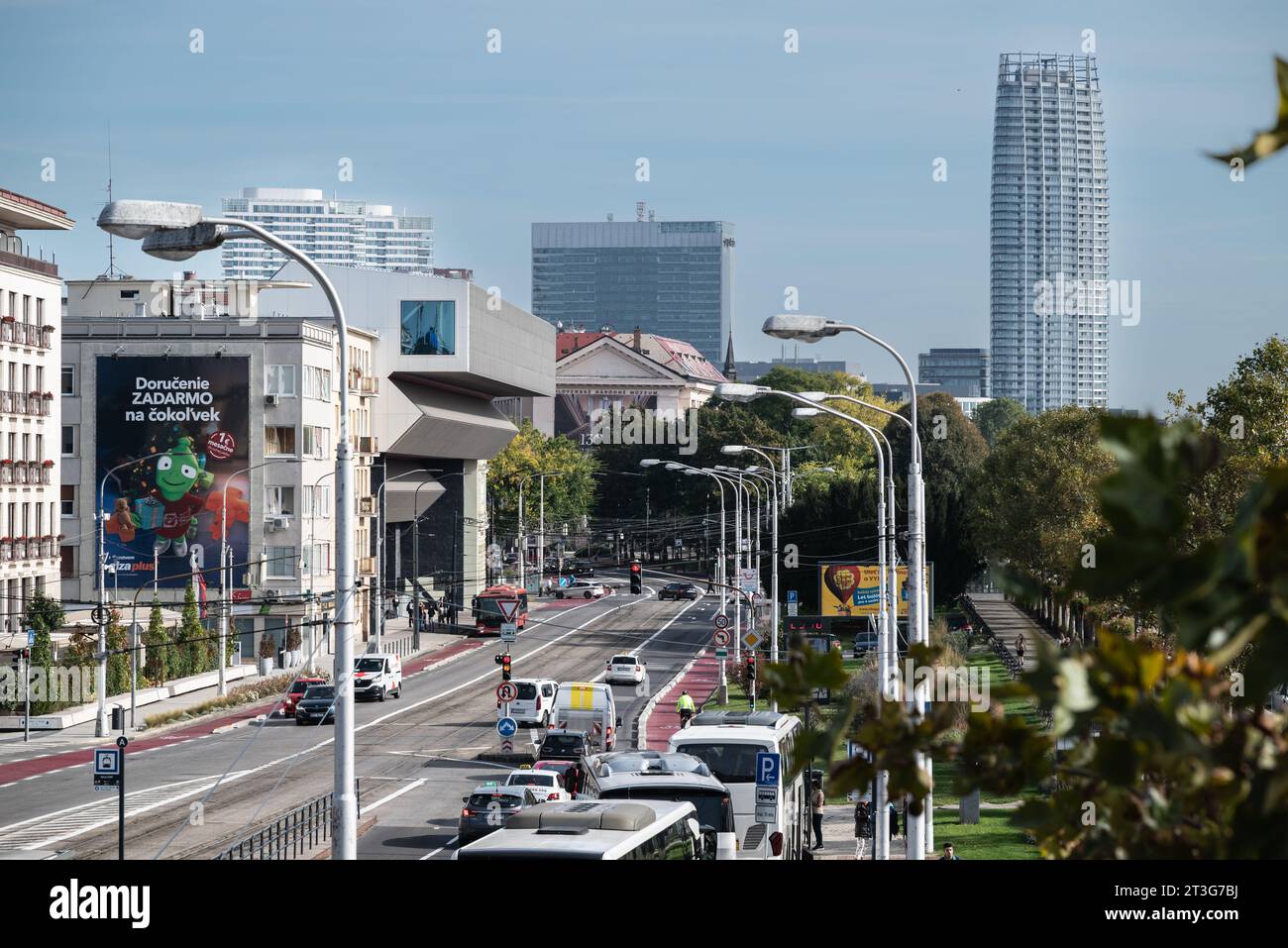 Slovak national gallery slovenska narodna galeria hi-res stock