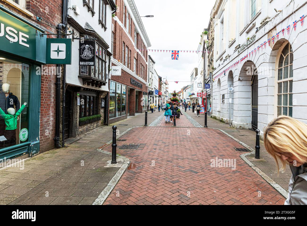 Barnstaple Town centre, Barnstaple, Devon, UK, England, Barnstaple Town