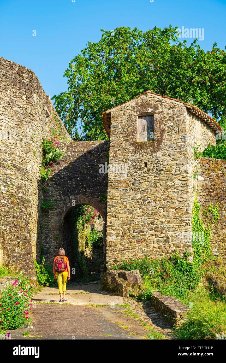 Vedene France, Vendee, Vouvant, labelled Les Plus Beaux Villages de France ...