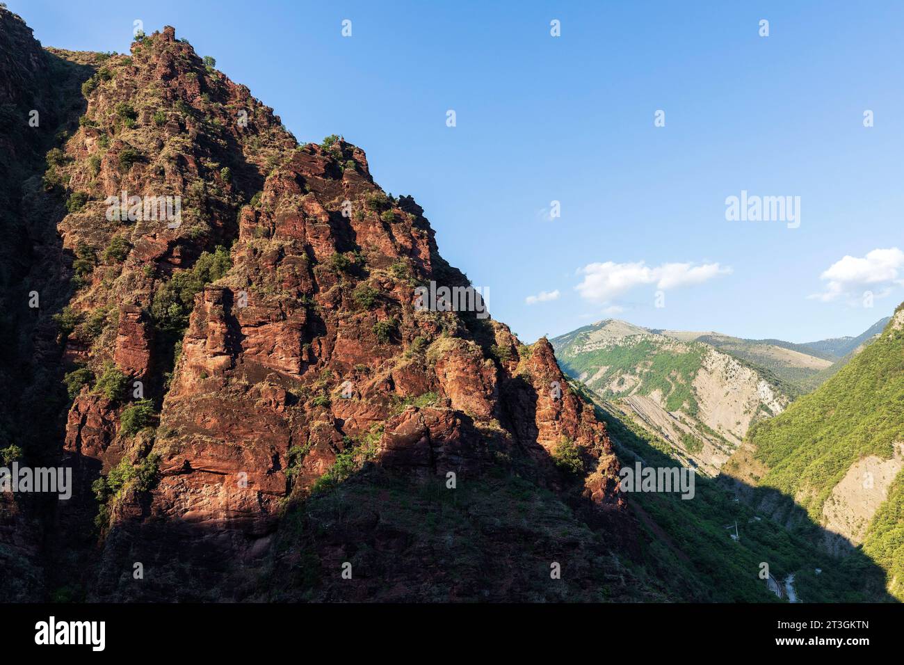 France, Alpes Maritimes, Rigaud, Gorges du Cians Stock Photo