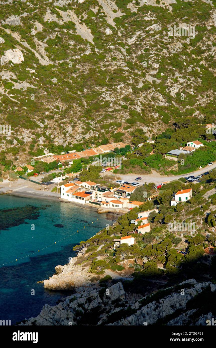 France, Bouches du Rhone, Marseille, Calanques National Park, the ...