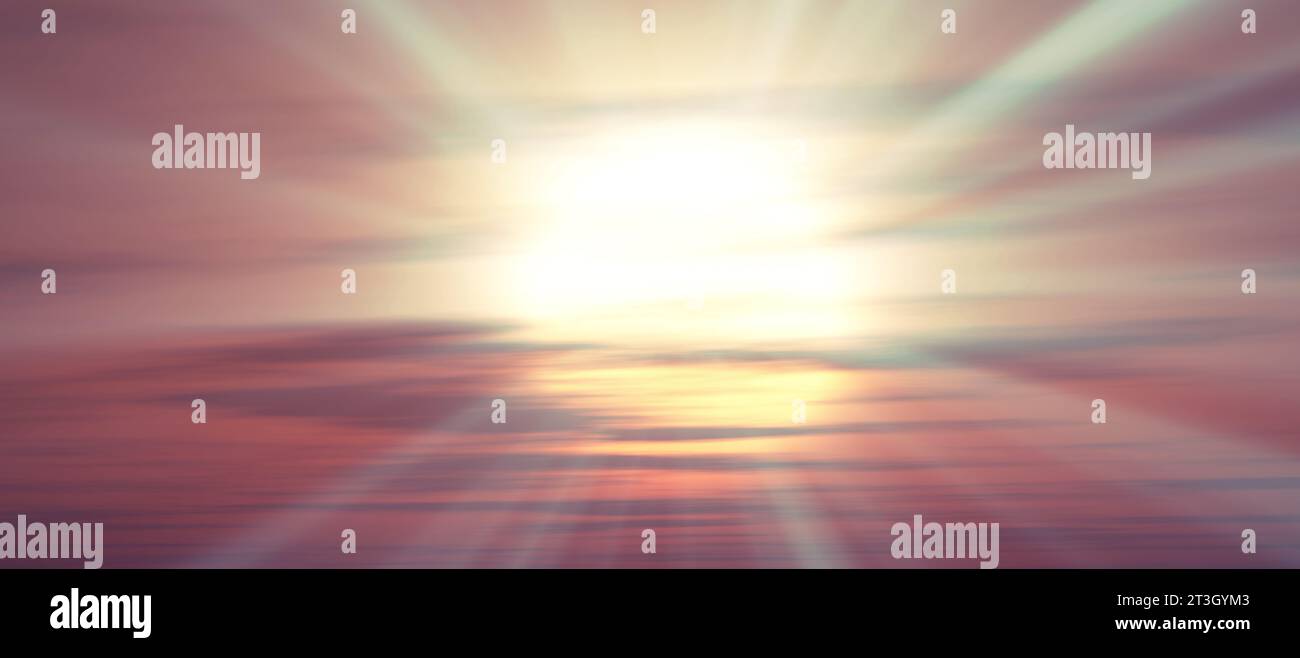 Sun Rise Effects Sunset, sunrise with clouds, light rays and other atmospheric effect ...