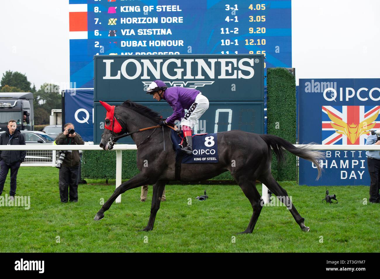 FILE PICS. 24th October 2023. Jockey Frankie Dettori has been given a 16 day ban today by the