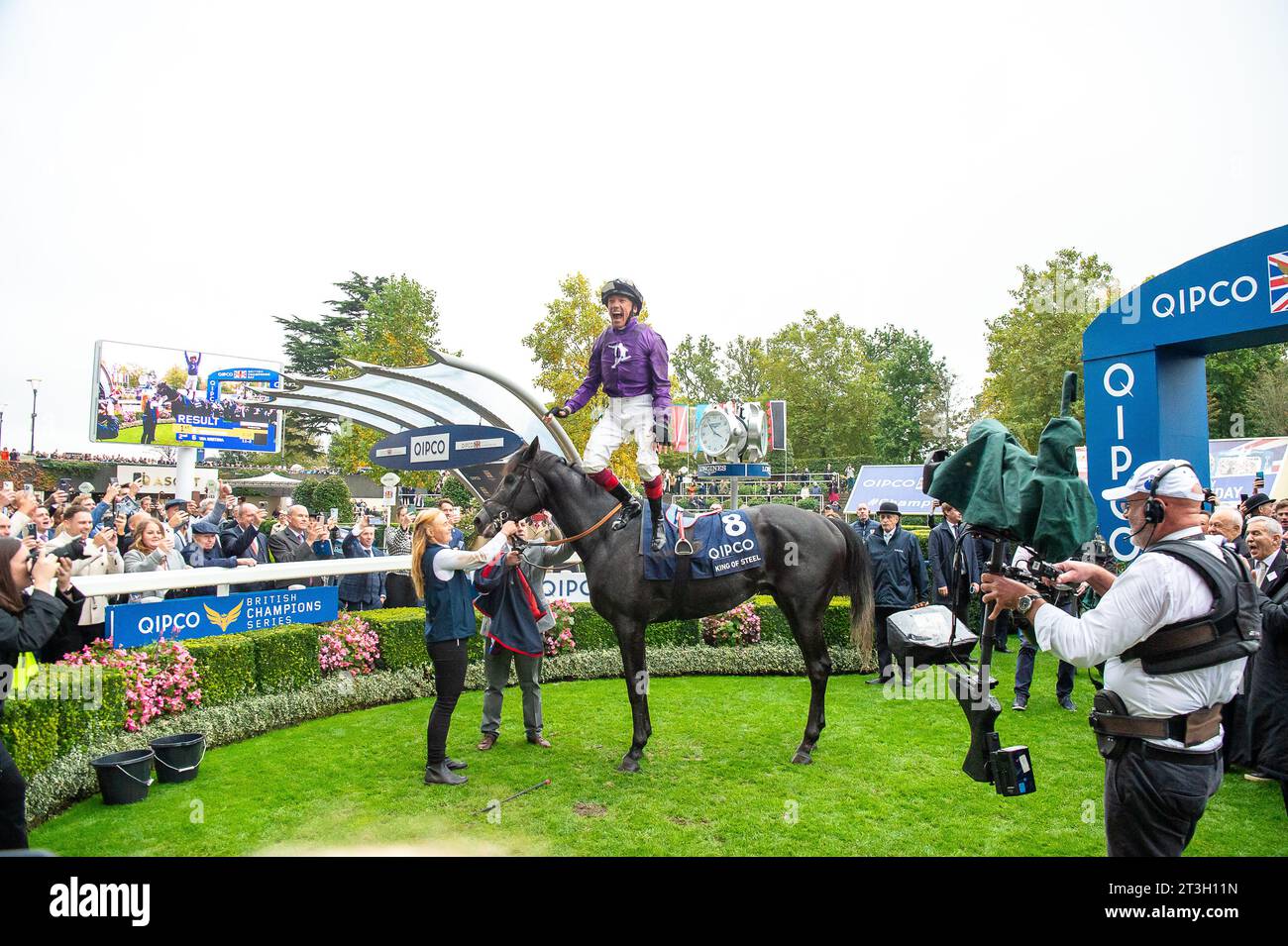 FILE PICS. 24th October 2023. Jockey Frankie Dettori has been given a