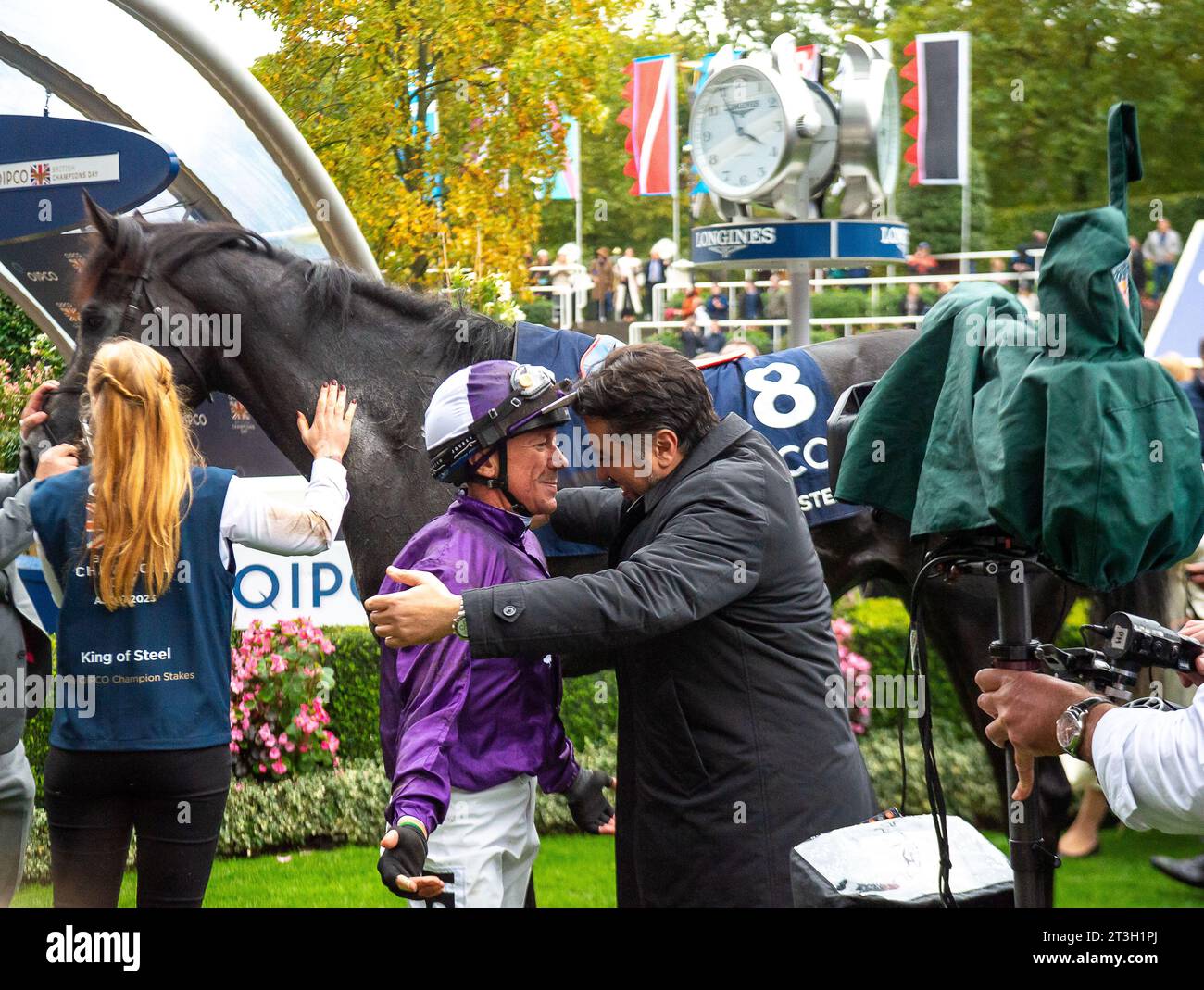 FILE PICS. 24th October 2023. Jockey Frankie Dettori has been given a