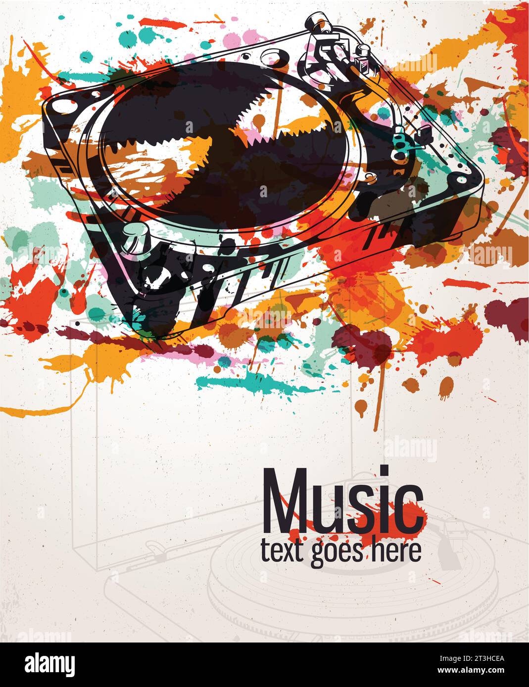 Royalty free background music Stock Vector Images - Alamy