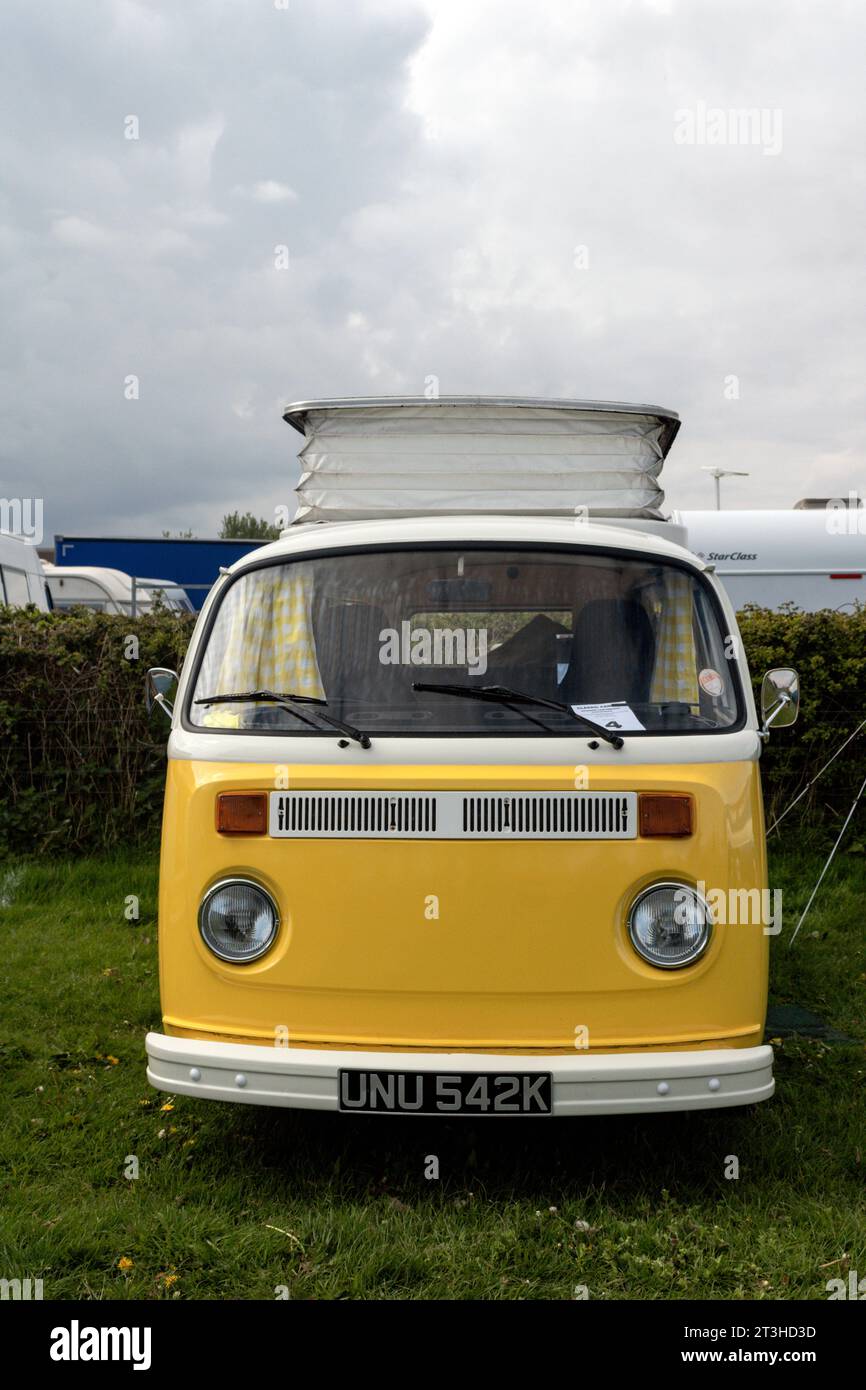 Volkswagen Camper Van. Llandudno Transport Festival 2023. Stock Photo