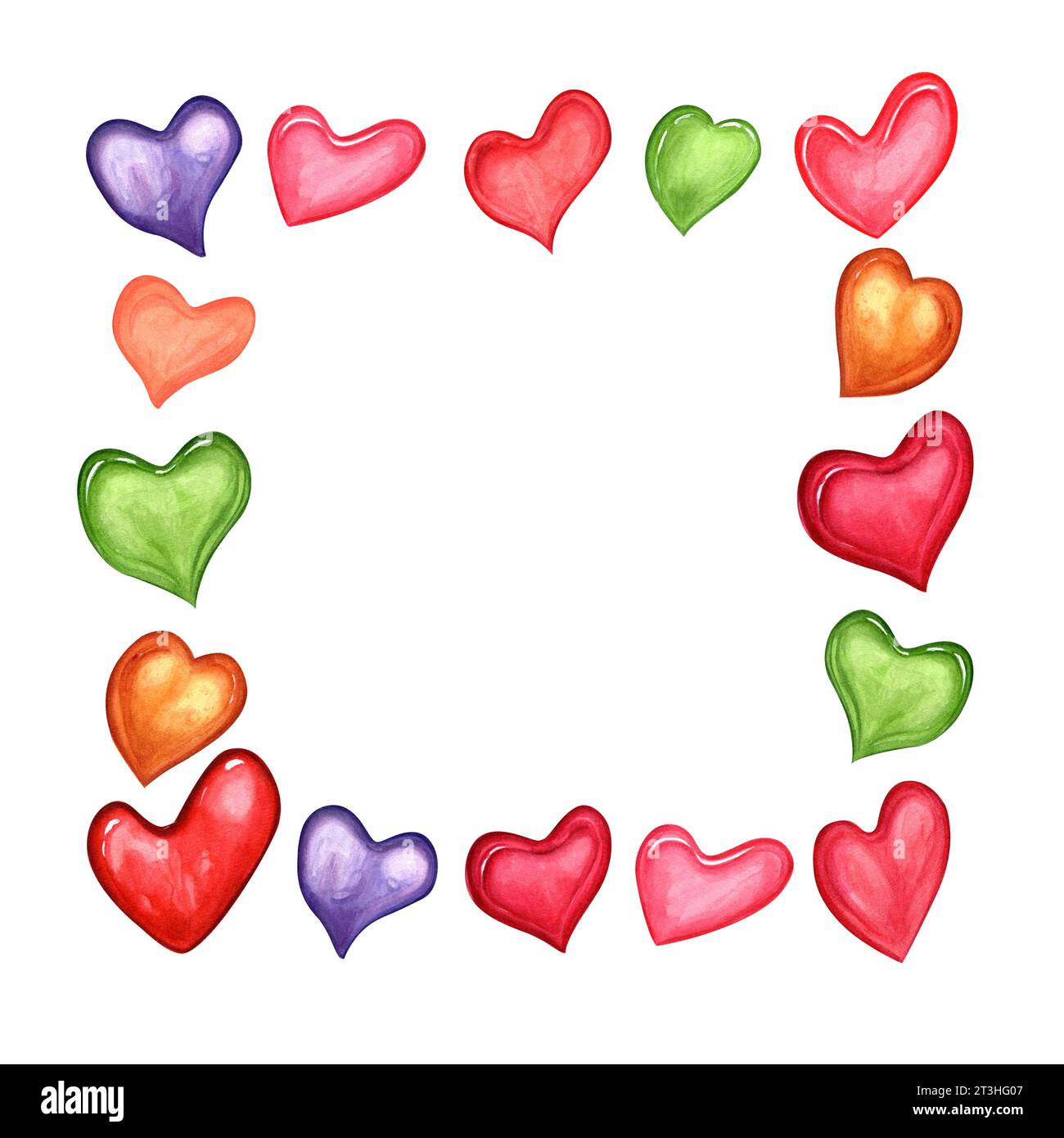 Heart Stamps Stock Illustration - Download Image Now - 2015, Border -  Frame, Celebration Event - iStock