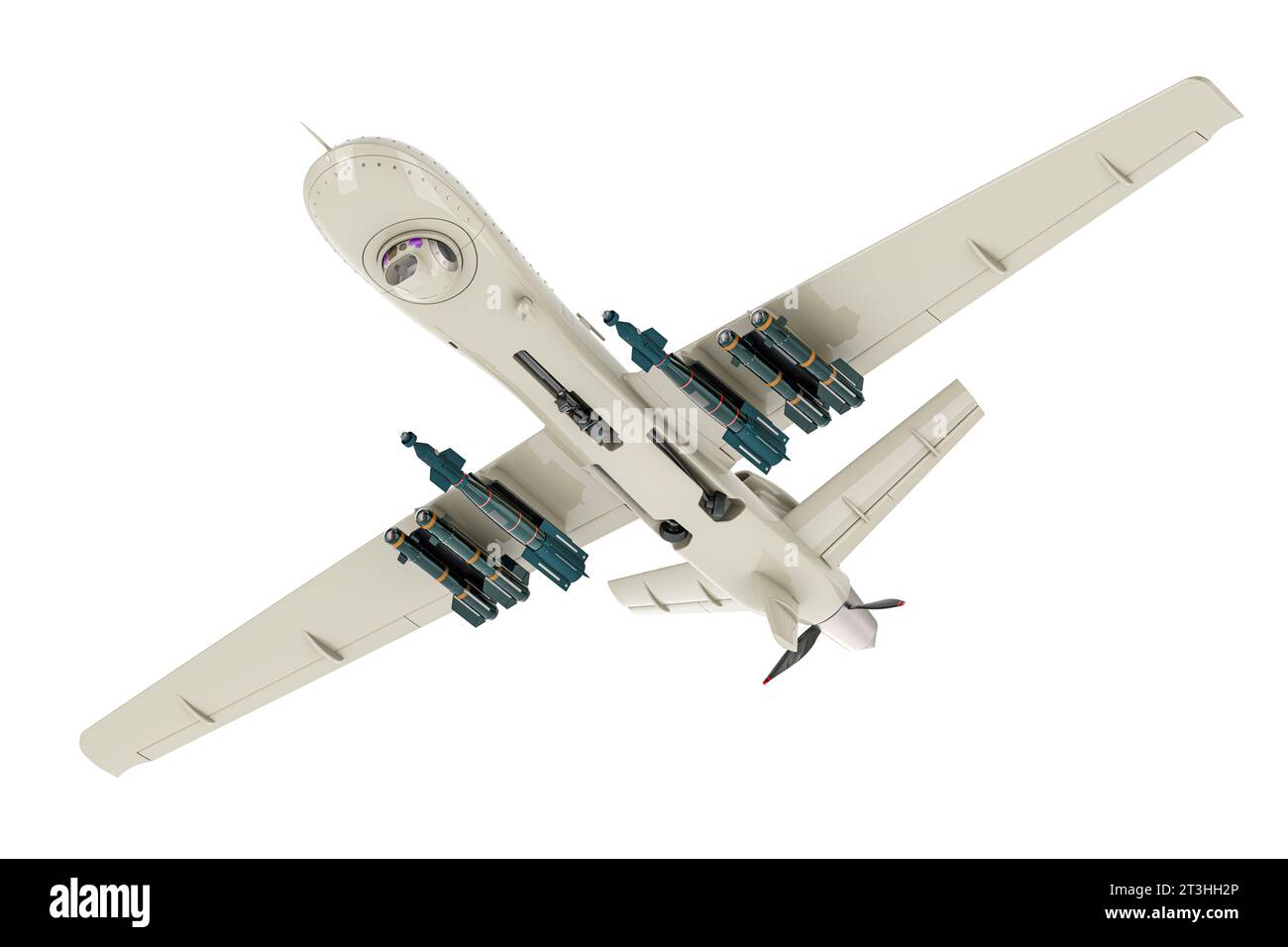 Military Drone, 3D rendering isolated on white background Stock Photo ...