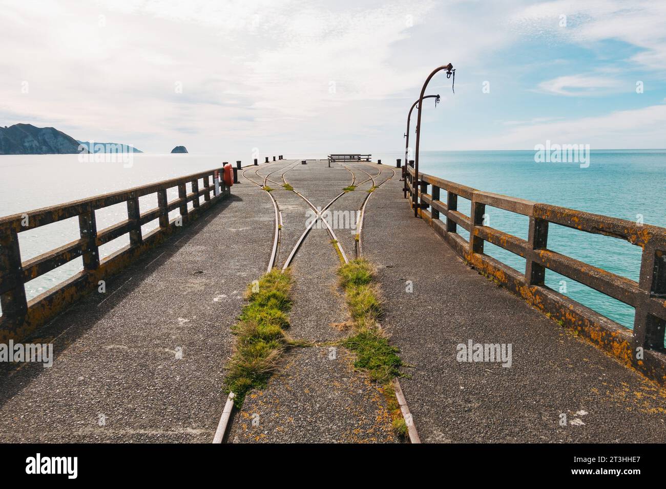 The historic Tolaga Bay Wharf, on the East Coast of New Zealand's North
