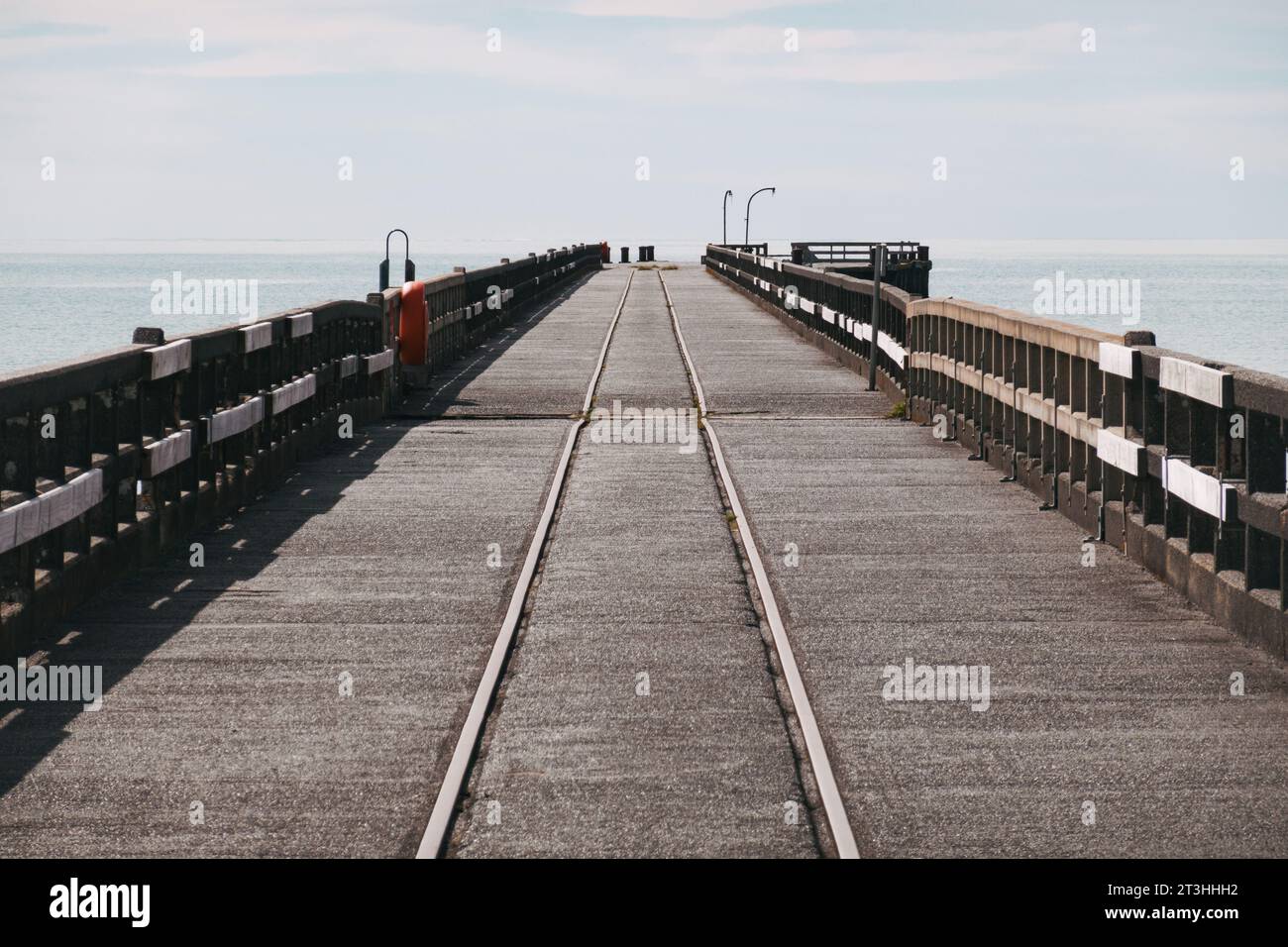 The historic Tolaga Bay Wharf, on the East Coast of New Zealand's North