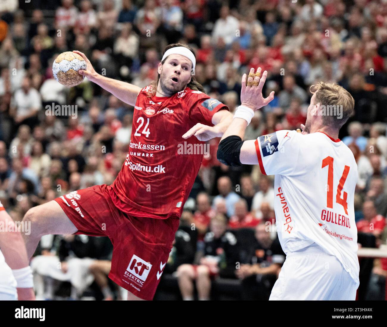 Handball's Mikkel Hansen in the Champions League men's handball