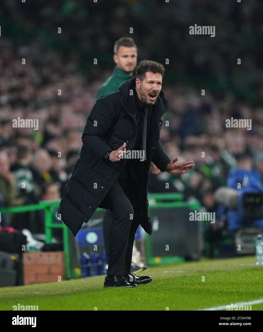 Champions League Semi Diego Simeone Touchline While Beyond the Scoreline: Tension on the Touchline