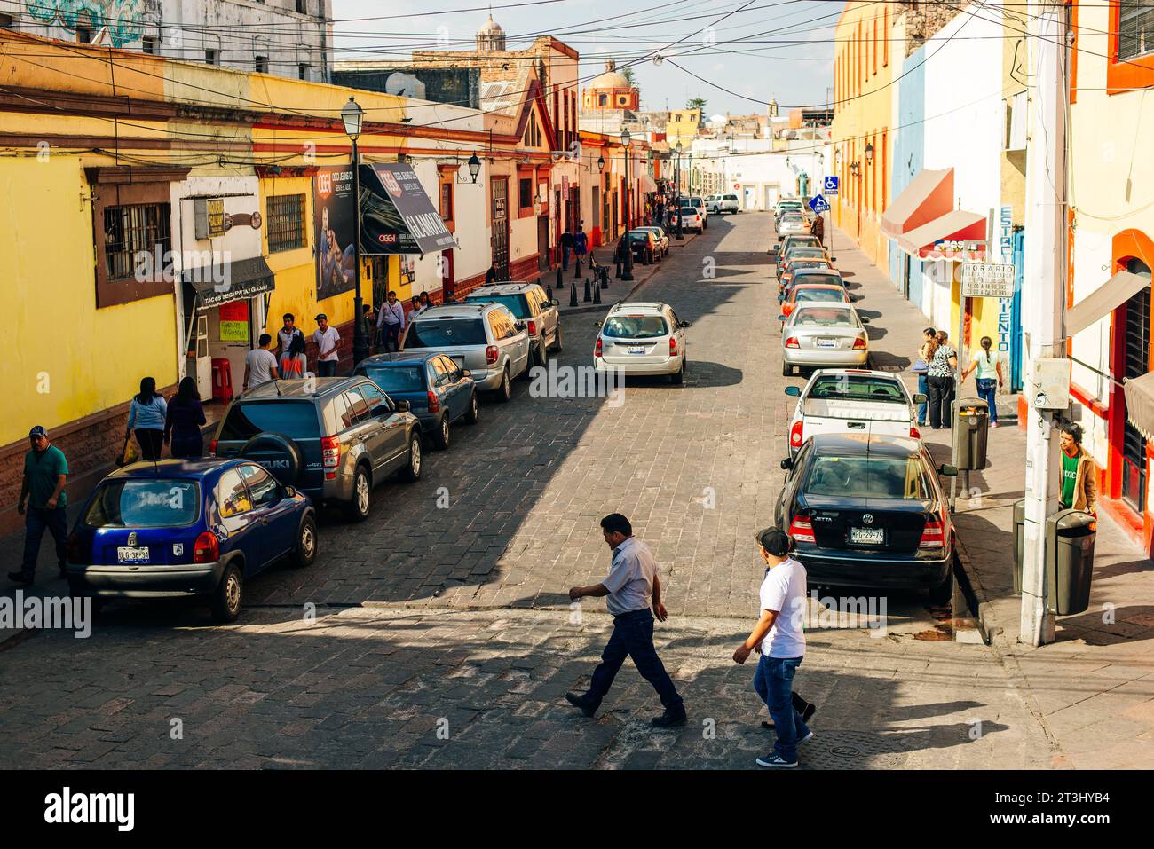Queretaro, Mexico September 7, 2023 street photography of people