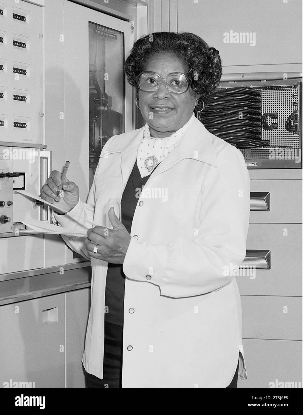 Mary Jackson (1921 – 2005) American mathematician. Mary Jackson, Mary Jackson is one of NASA's Hidden Figures. She was the first black female engineer at NASA. Inducted into the Langley Hall of Honor, June 1, 2017. Stock Photo