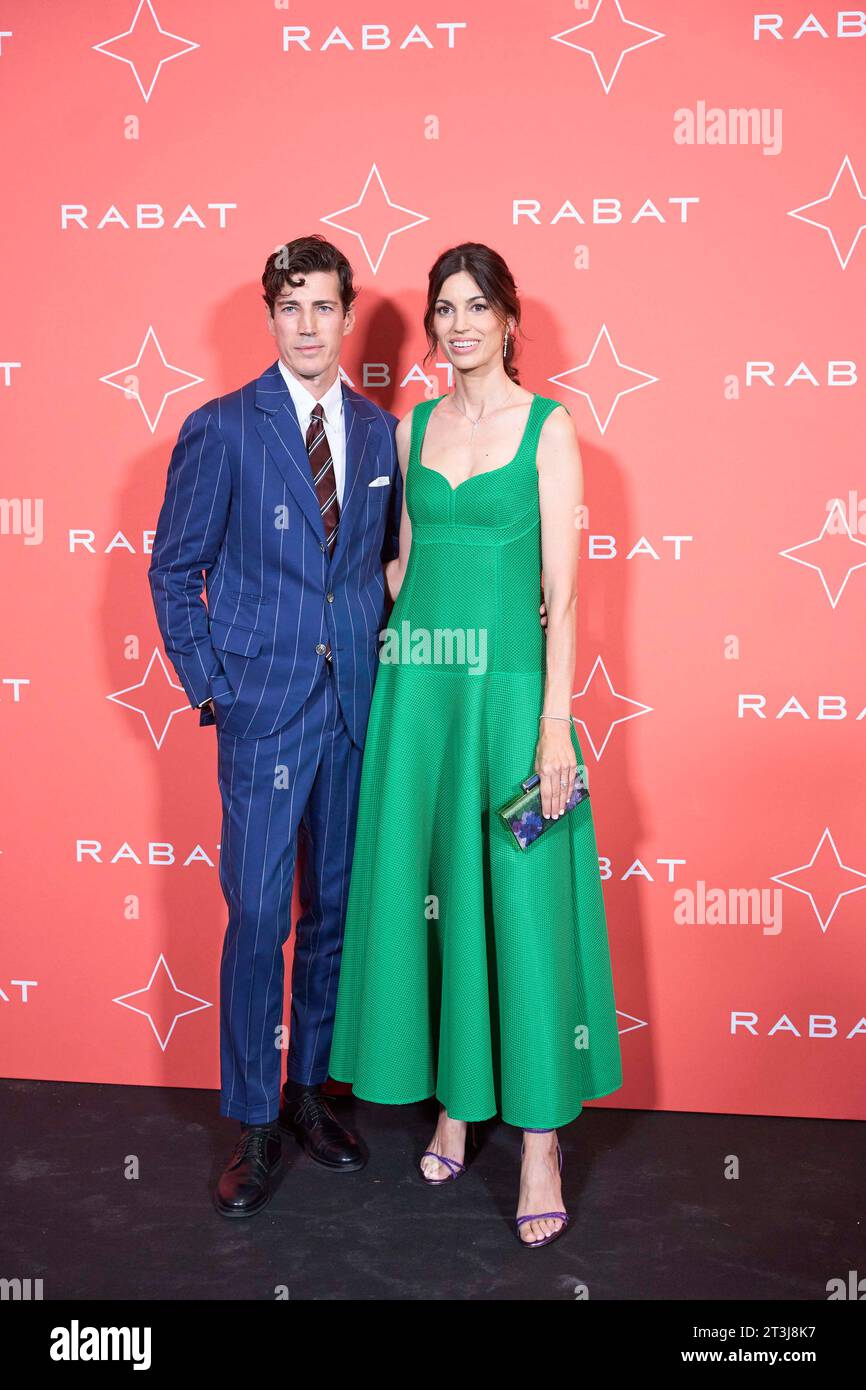 Madrid, Spain. 25th Oct, 2023. Oriol Elcacho, Davinia Pellegri attends