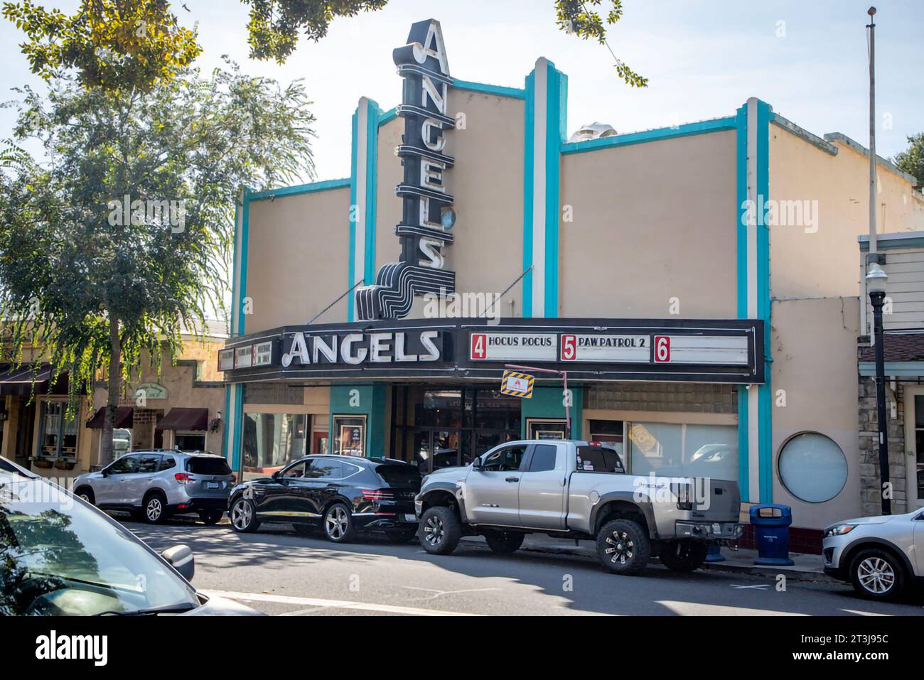 Angels Camp is a small Gold Rush town that sits along Angels Creek in
