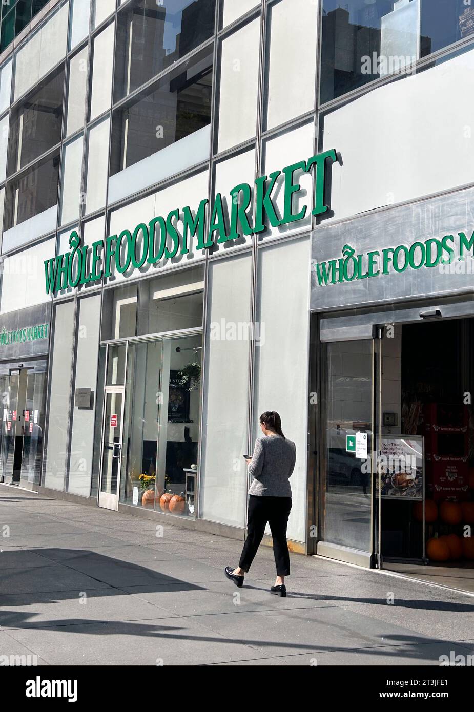 Wholefoods Market, New York City, New York, USA Stock Photo