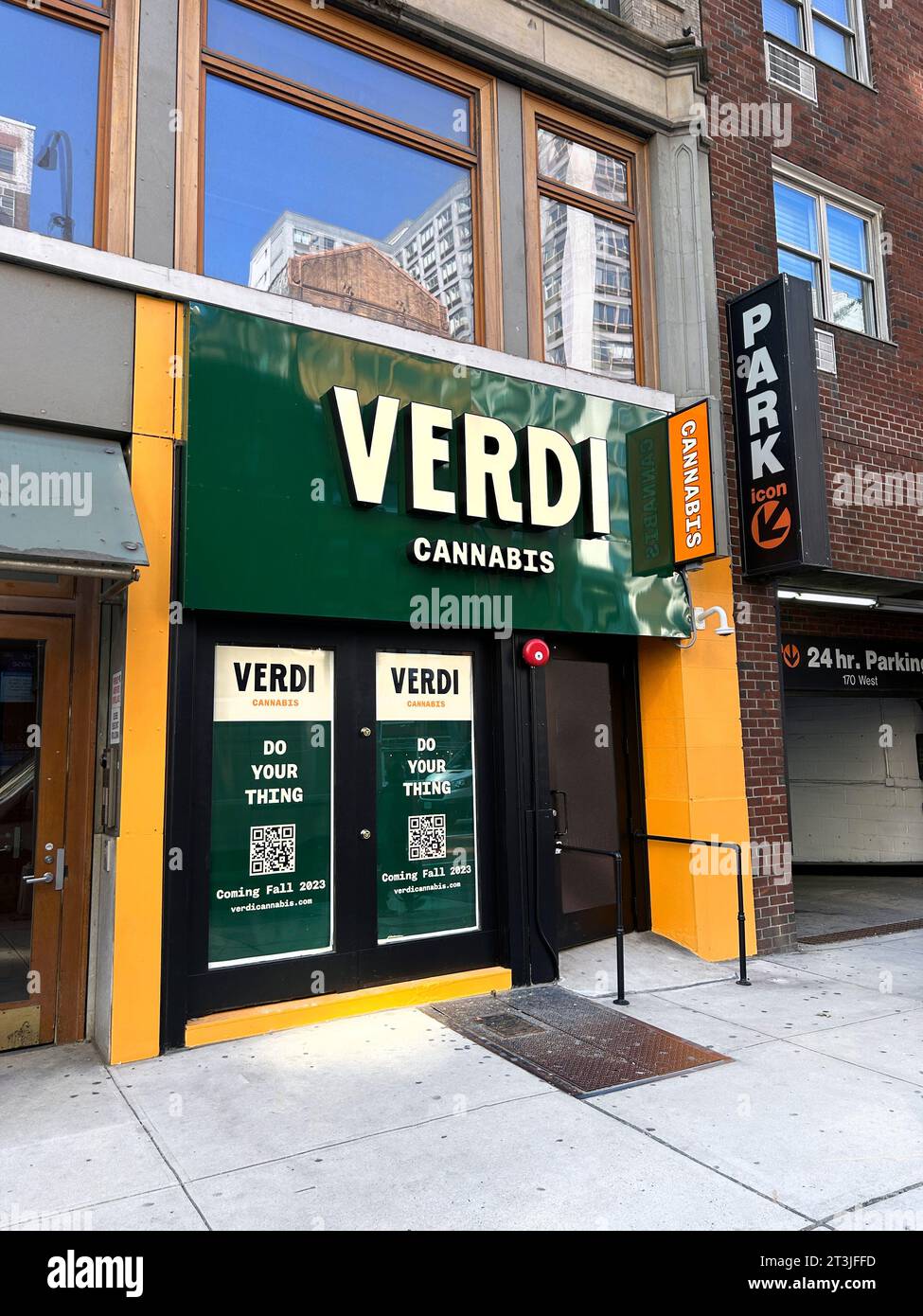 Verdi Cannabis Dispensary, New York City, New York, USA Stock Photo