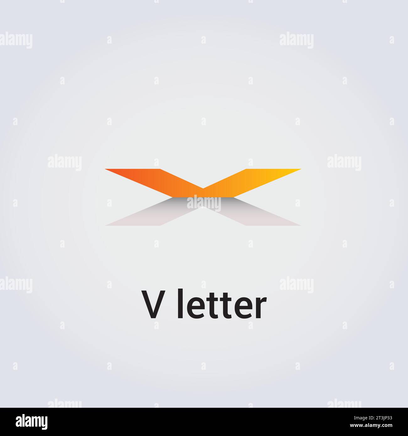 V letter hi-res stock photography and images - Alamy