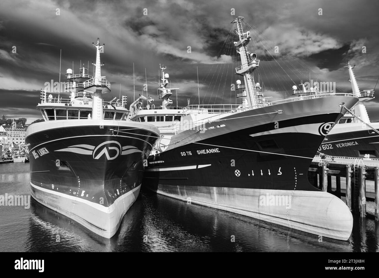 Trawlers, Killybegs,County Donegal, Ireland Stock Photo Alamy