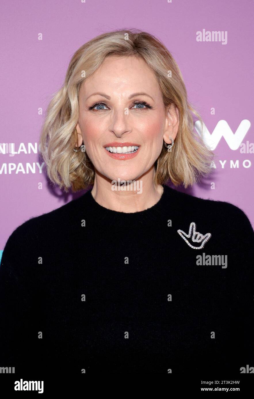 LOS ANGELES, CA - OCTOBER 25: Marlee Matlin at the National Association