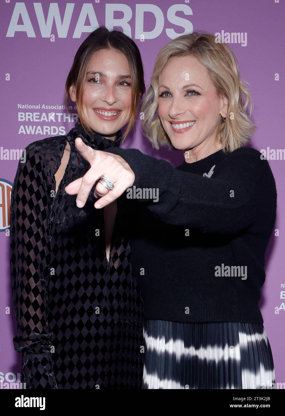 LOS ANGELES, CA - OCTOBER 25: Sara Rose Grandalski and Marlee Matlin at