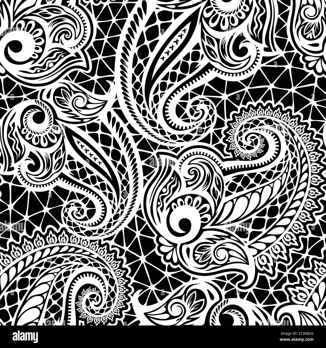 Seamless lace pattern Royalty Free Vector Image