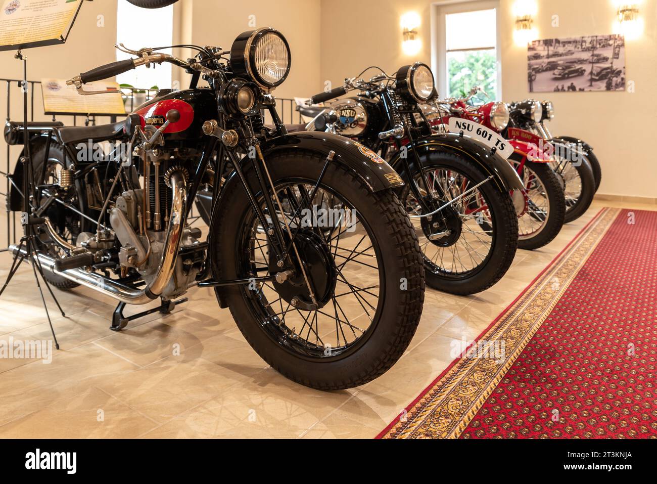 09.15.23. Hungary, Dorgicse village. Kaali Auto-motor museum. This s an ...