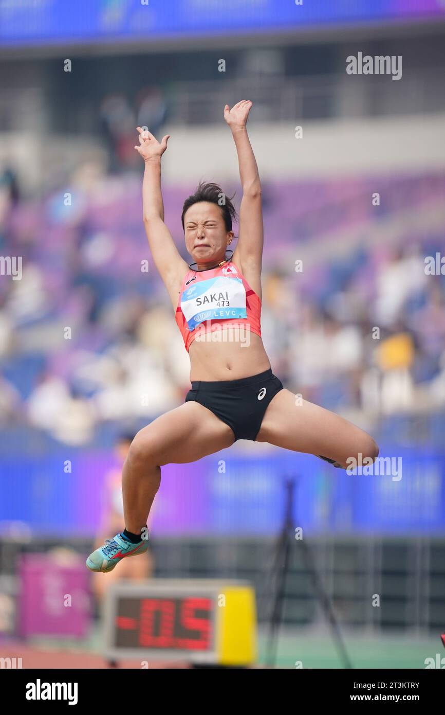 Hangzhou, China. 26th Oct, 2023. Sonomi Sakai (JPN) Athletics Women's