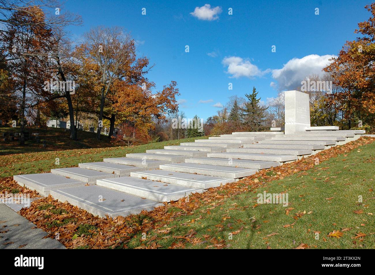 The Forest Lawn, Cemetery in Buffalo, New York Stock Photo - Alamy