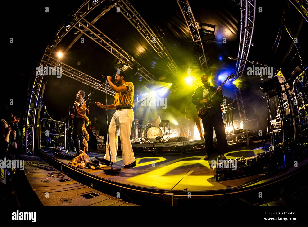 Milan Italy October 17 2023 Young The Giant At Circolo Magnolia 