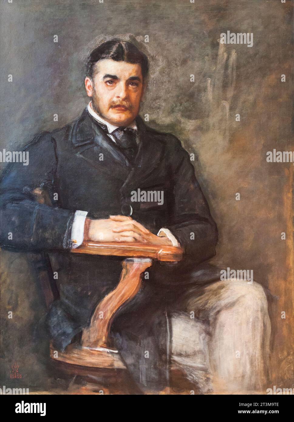 Sir Arthur Seymour Sullivan by Sir John Everett Millais Stock Photo