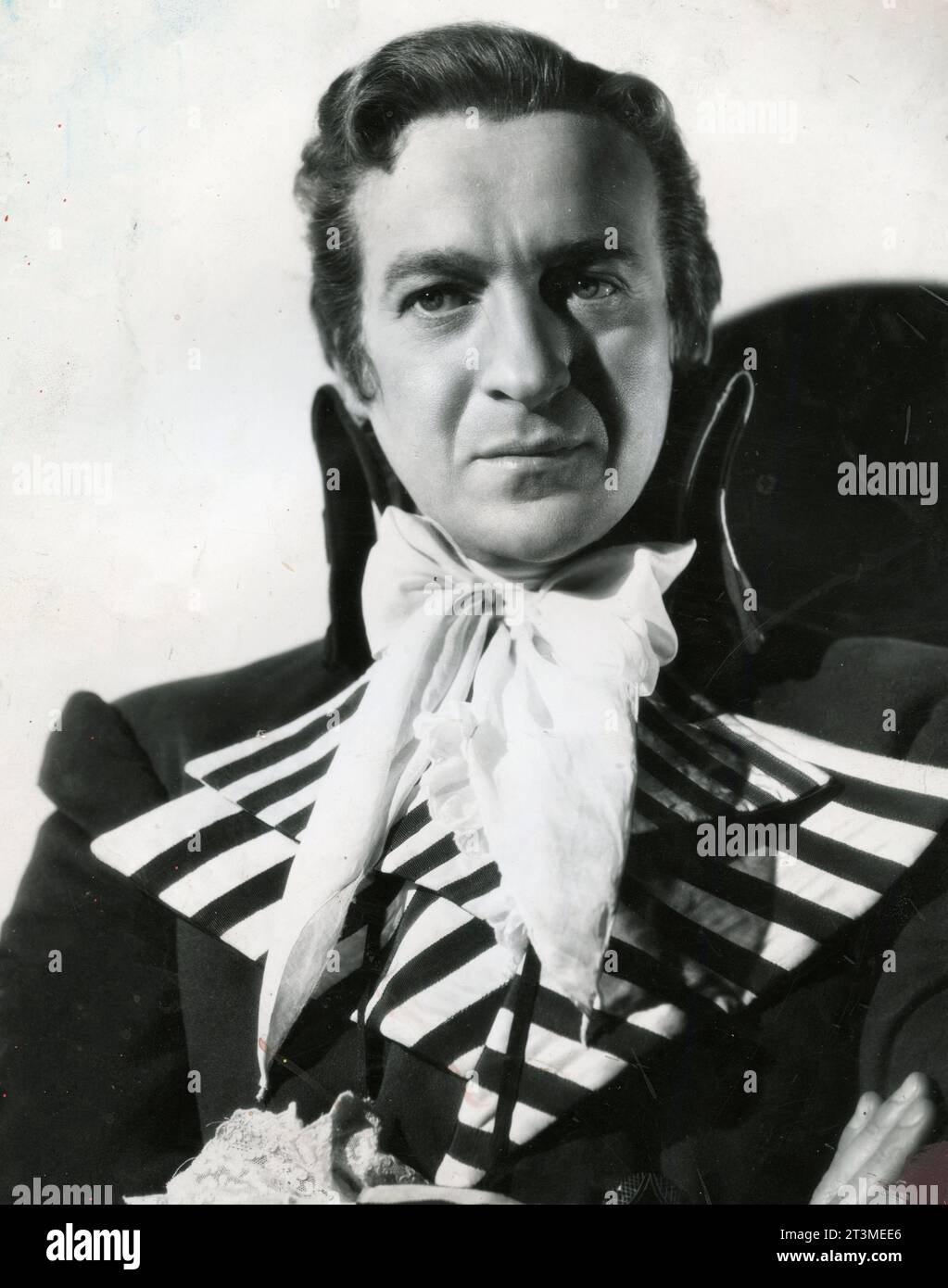 Canadian-American actor Raymond Massey in the movie The Scarlet ...