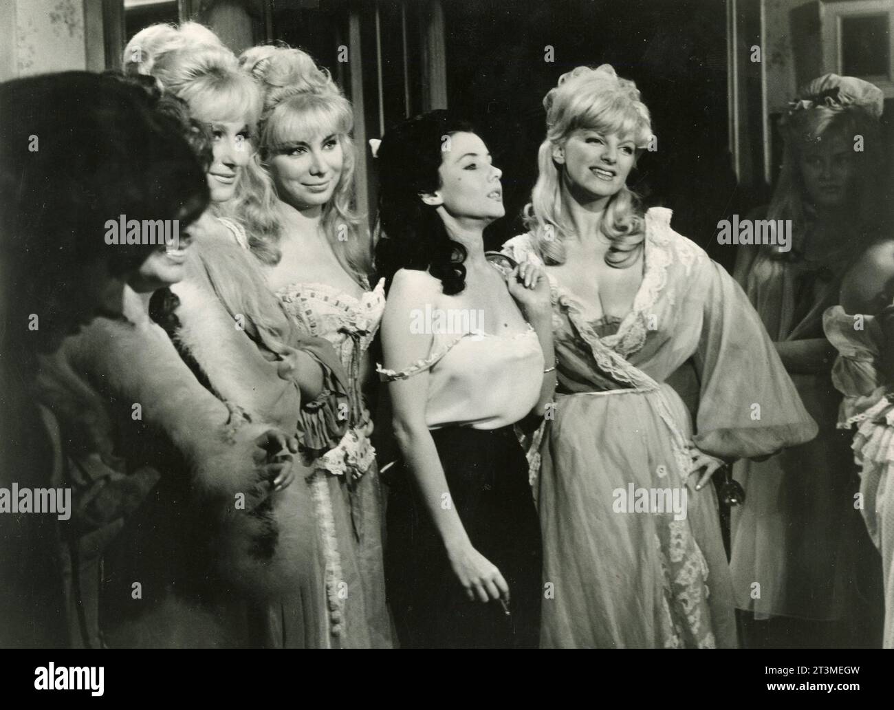 Actresses Leticia Roman Miriam Hopkins And Ulli Lommel In The Movie 