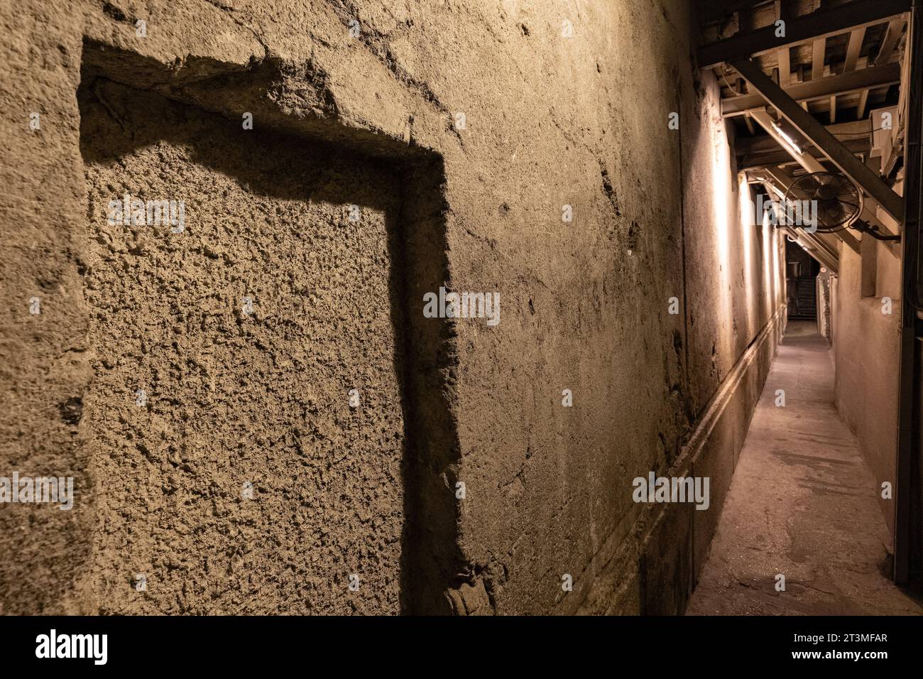 Jerusalem, Israel October 13, 2017 Western Wall underground Tunnel