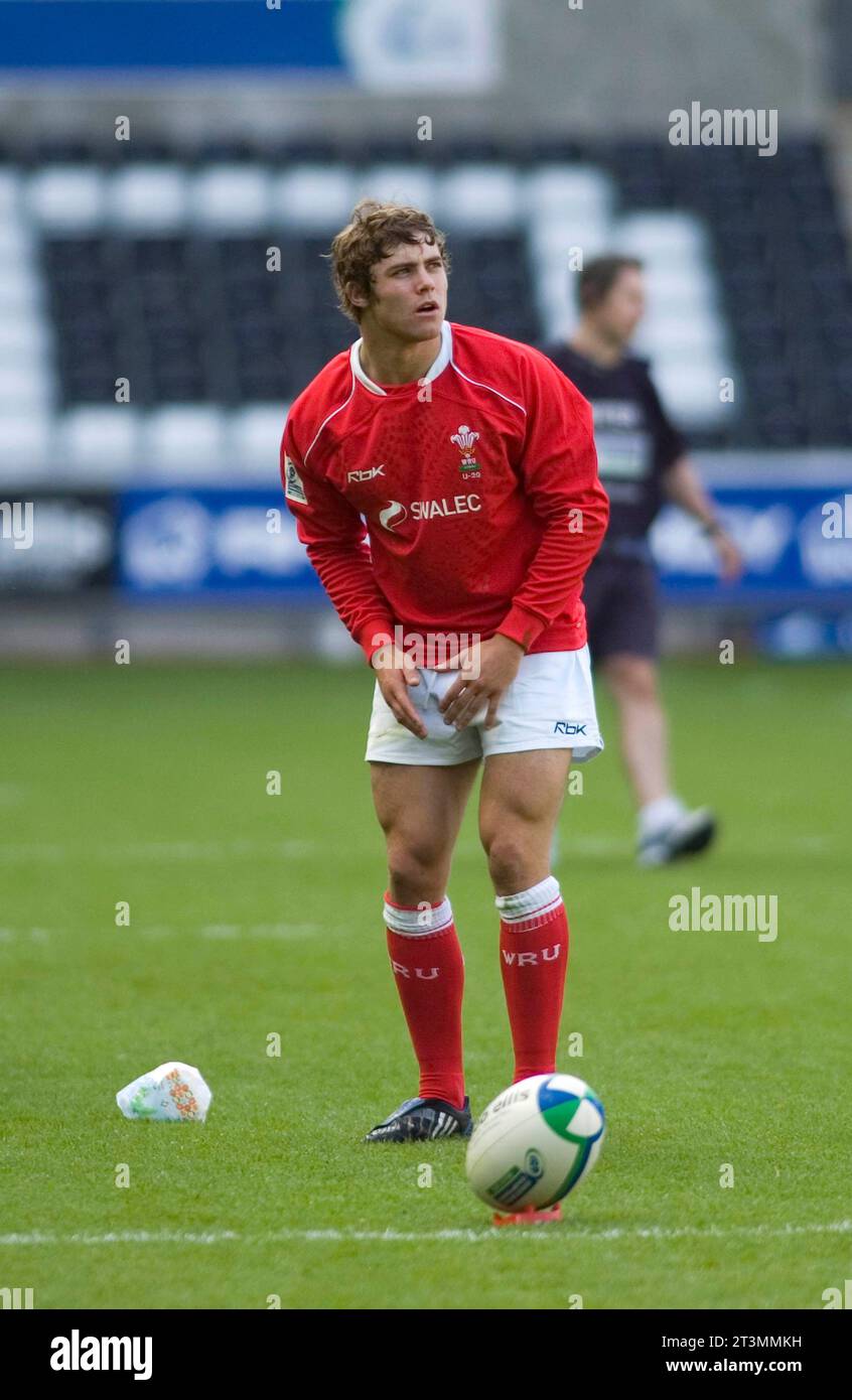 File picture of Leigh Halfpenny, the Welsh rugby international, who has ...