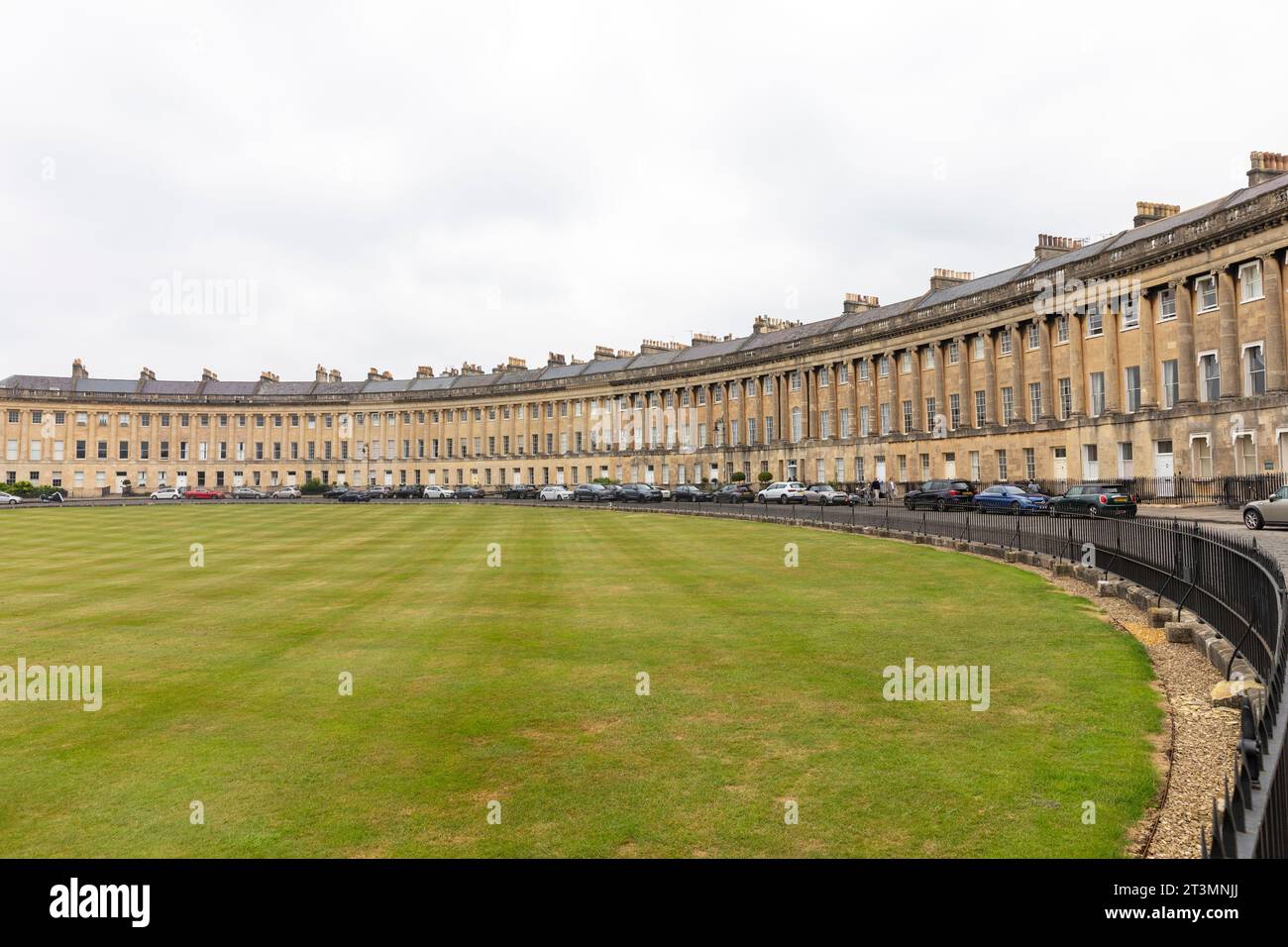 2023, The Royal Crescent 150m long terraced properties Grade 1 Listed in Bath, Somerset,England