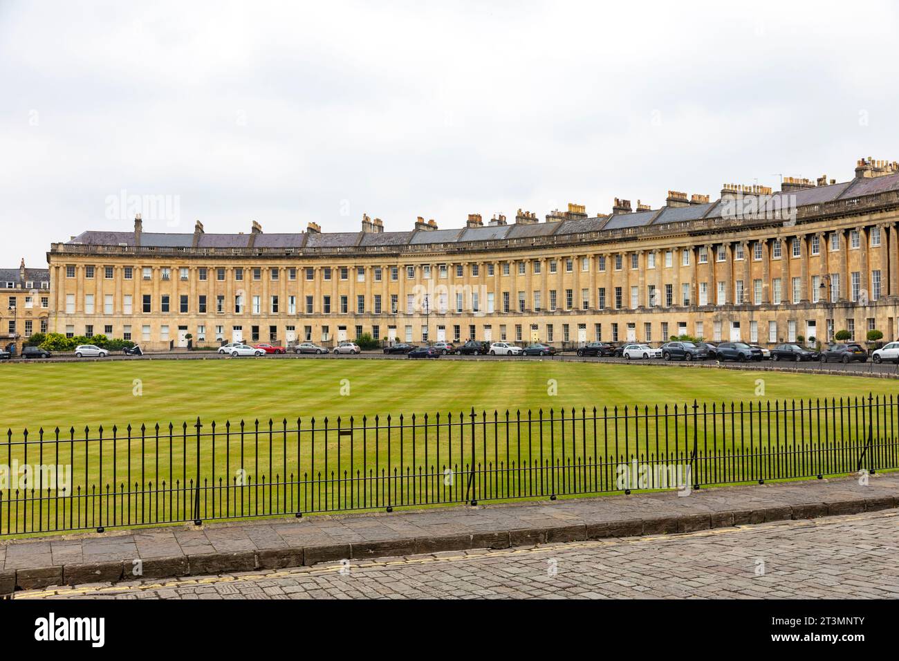 2023, The Royal Crescent 150m long terraced properties Grade 1 Listed in Bath, Somerset,England