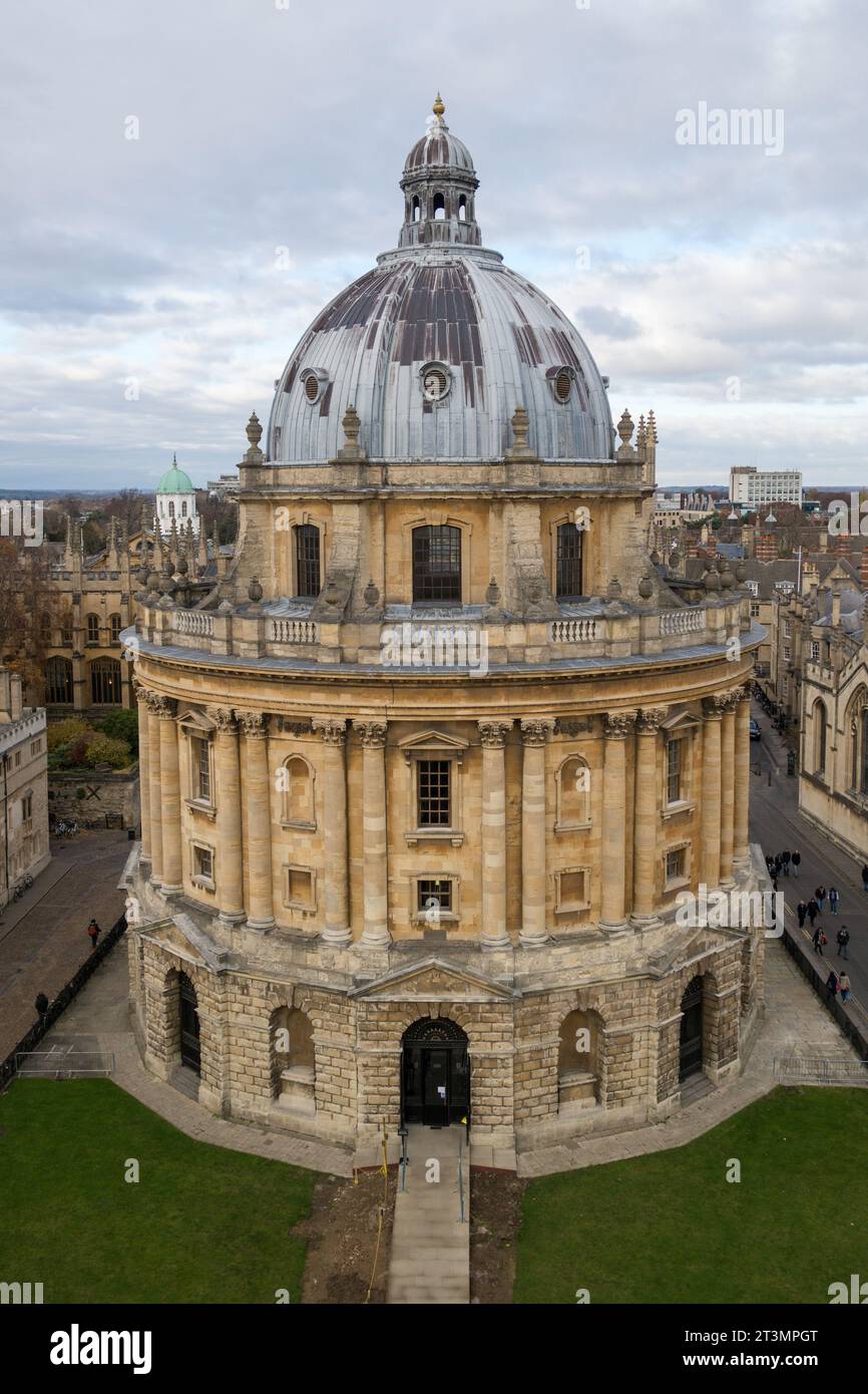 Bodleian Library, one of the oldest libraries in Europe, in Oxford, England, UK Stock Photo