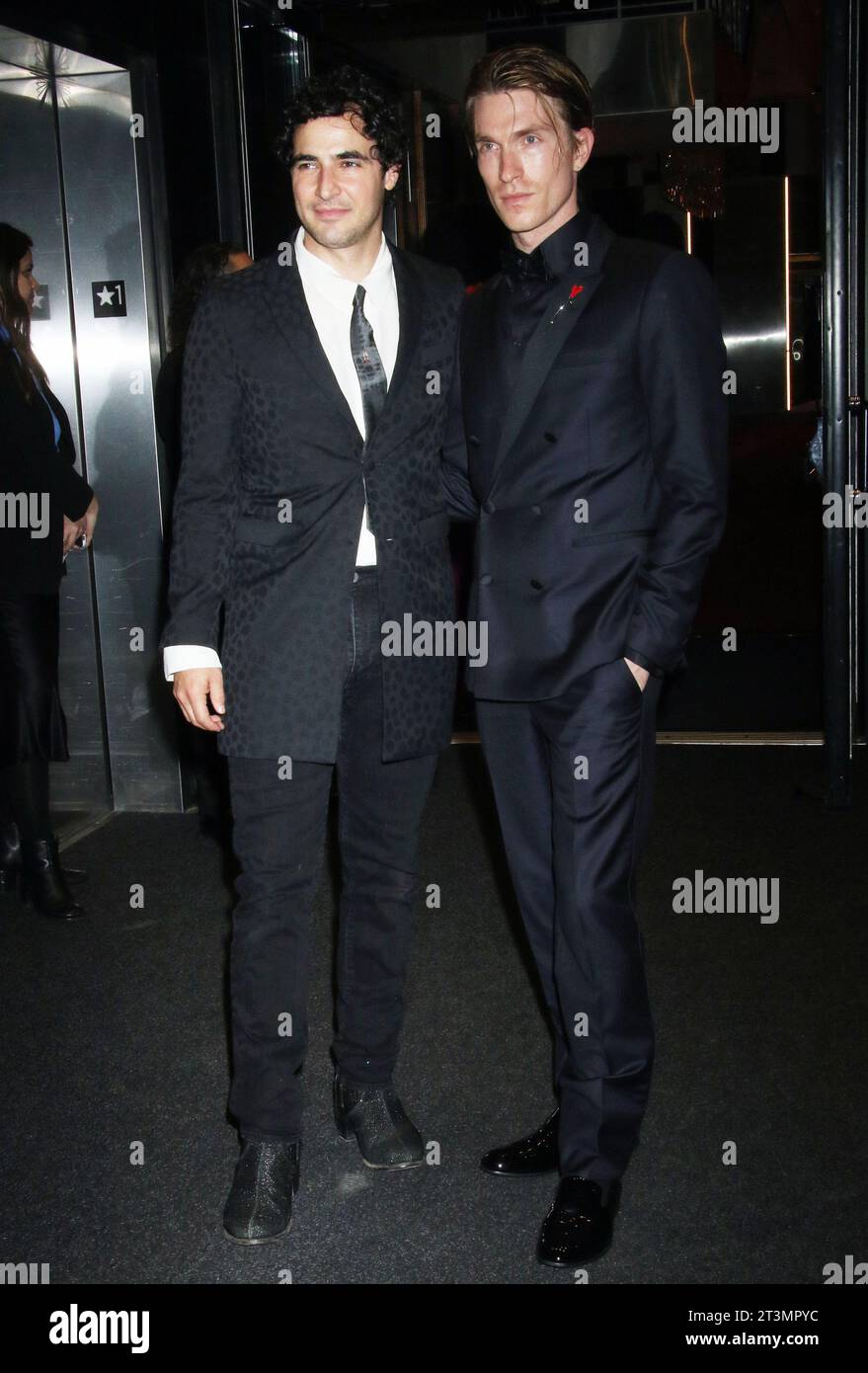 New York, NY, USA. 25th Oct, 2023. Zac Posen, Harrison Ball at the 25th ...