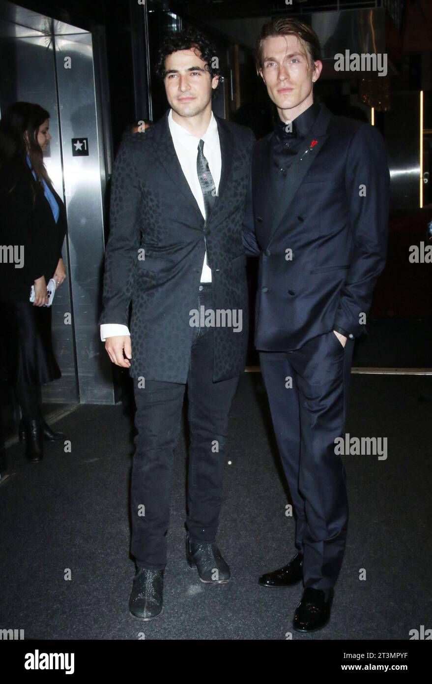 New York, NY, USA. 25th Oct, 2023. Zac Posen, Harrison Ball at the 25th ...