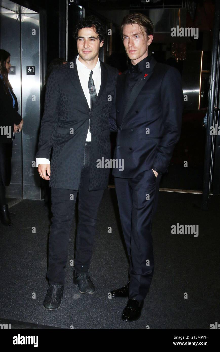 New York, NY, USA. 25th Oct, 2023. Zac Posen, Harrison Ball at the 25th Anniversary of the Room