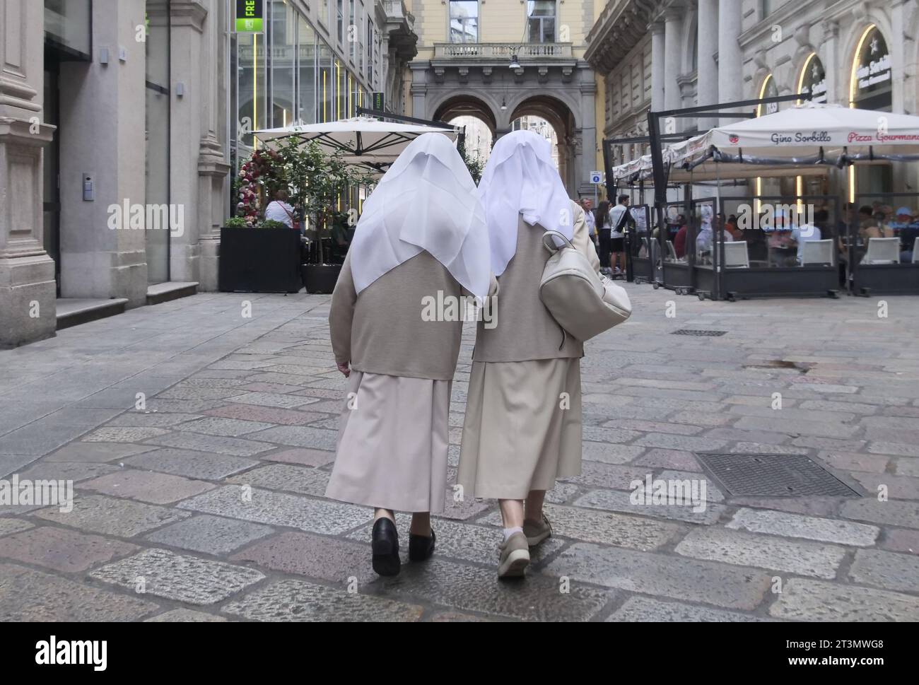 Bergamo, . 26th Oct, 2023. The total number of priests in the world is continuously decreasing year after year, the number of nuns continues to decrease even more with many monasteries at risk of closure. Credit: Independent Photo Agency/Alamy Live News Stock Photo